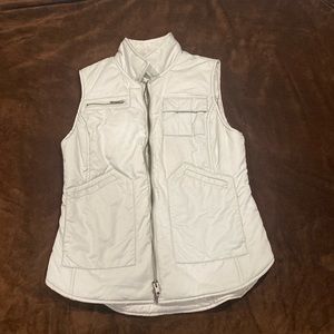 CAbi Gray Puff Vest